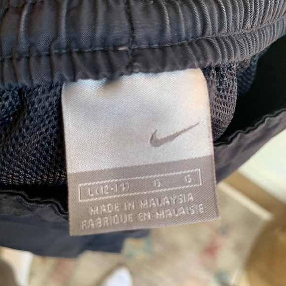 Black w/ Baby blue Stripes Nike Sweatpants - Picture 4 of 5